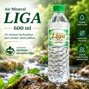 Air Mineral LIGA 600 ml
